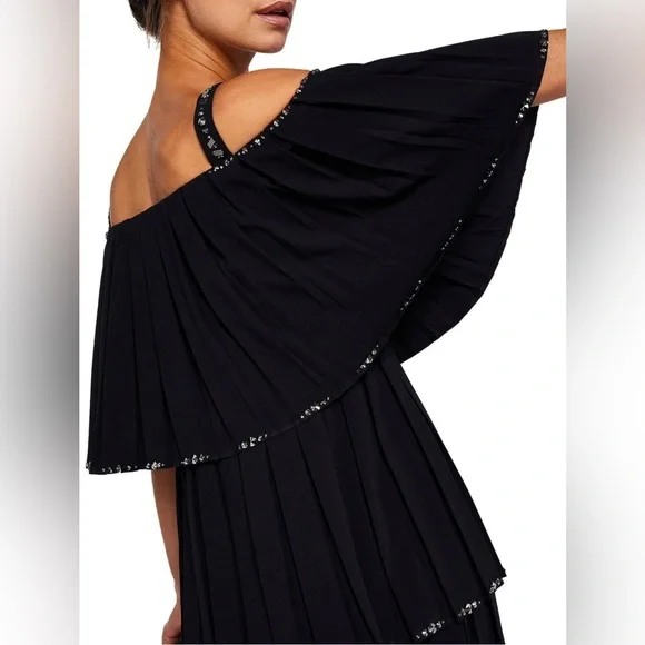 Ted Baker $439 Meltea Embellished Tired Two Way Dress US10